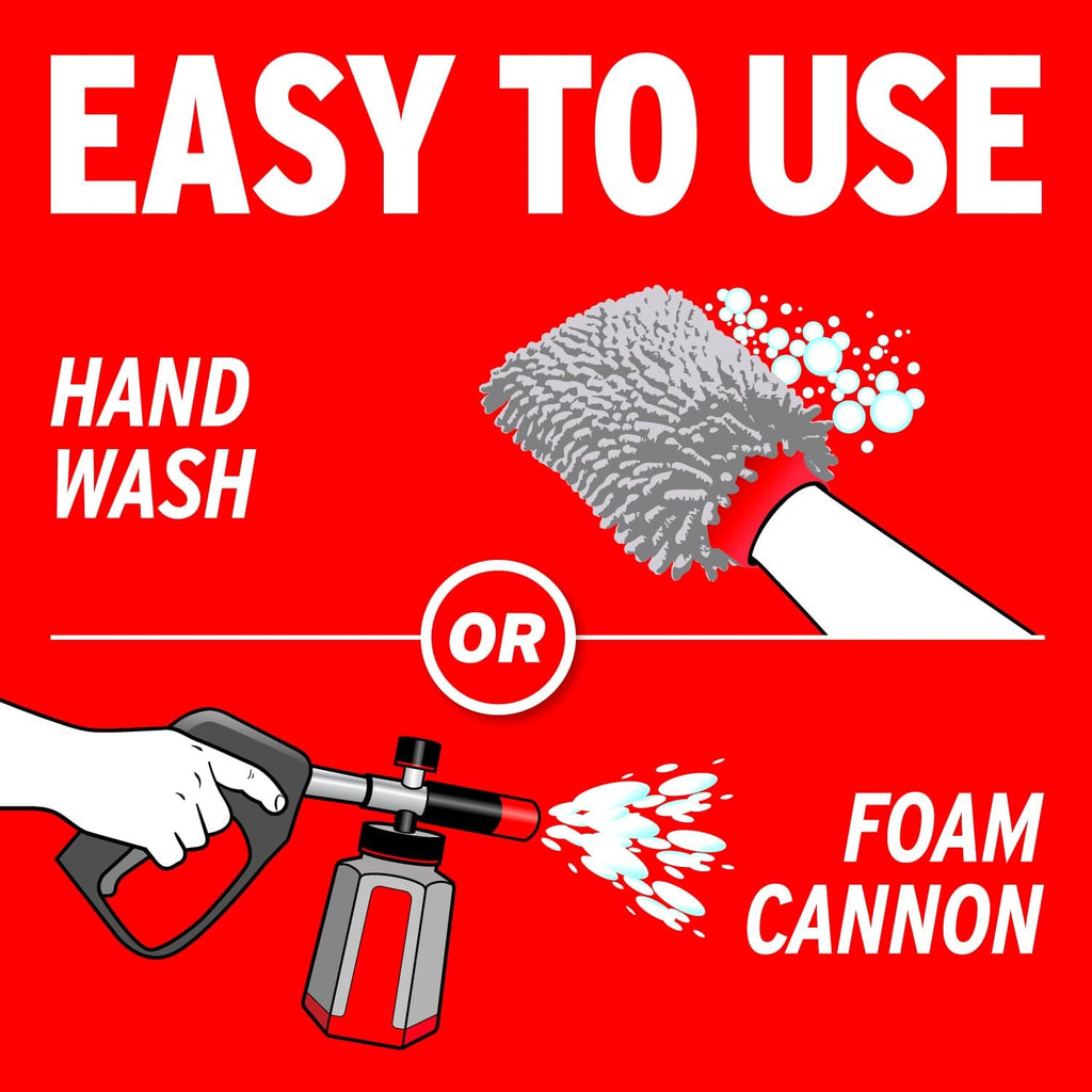 California Gold Carnauba Wash & Wax, 64 Oz. (05674) | Cleans, Shines & Protects, Gentle, Ph Balanced, Ultra-Sudsy, Spot-Free, Brilliant Finish, Won'T Strip Wax or Ceramic