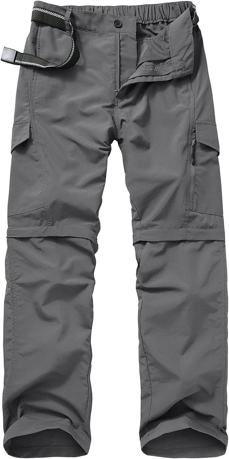 Boy Scout Pants Hiking Mens Convertible Zip off Safari Fishing | Outdoor Cargo Quick Dry Lightweight Breathable Stretchy UPF 50 Water Resistant Camping Travel Backpacking Hunting