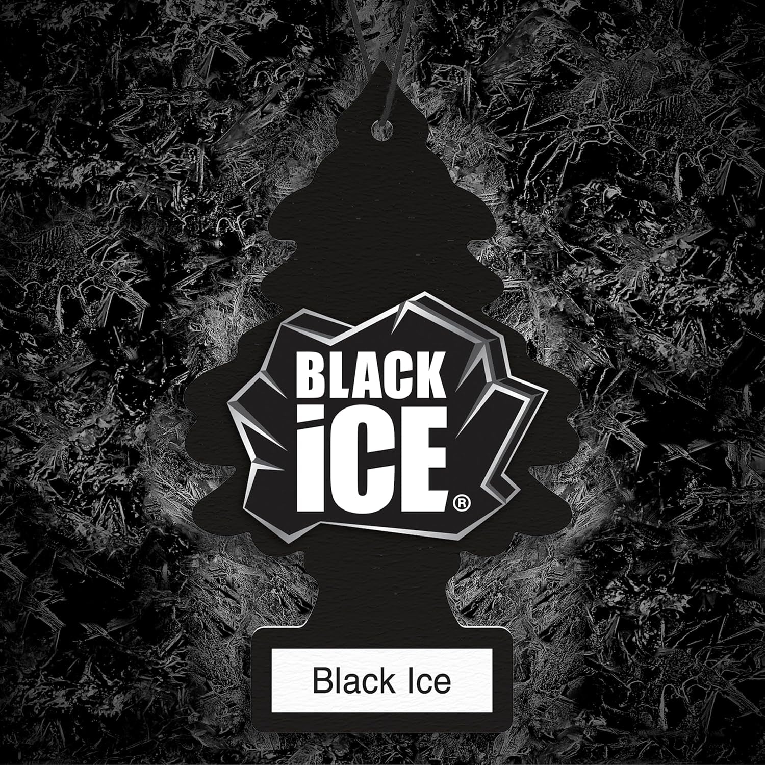 Car Air Freshener | Hanging Tree Provides Long Lasting Scent for Auto and Home | Black Ice, 24 Air Fresheners