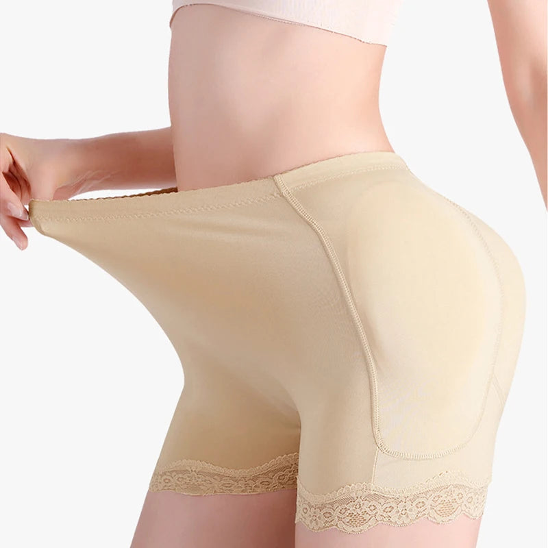 Shapewear Women Padded Underwear Butt Lifter Fake Buttock Hips Enhancer Sexy Body Shaper Control Panties With Filler Plus Size