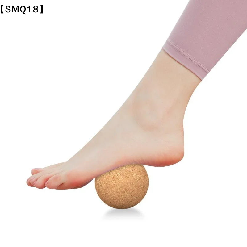 Cork Massage Ball Back Massage Foot Massager Yoga Ball Tension Release Therapy Myofascial Ball Relax Muscles Trigger Point【SMQ】