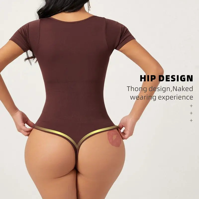Shapewear Waist Cincher Tummy Shaping Crotch Control Butt Hip Lifter Full Body Shaper Slimming Sheath Bodysuit Woman Body