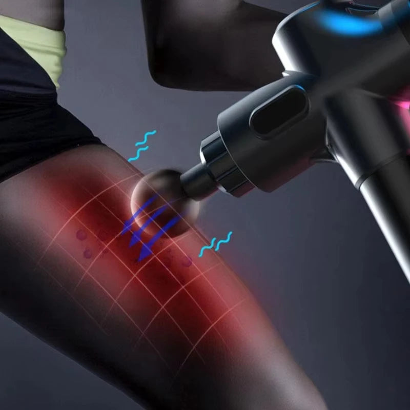 Professional Massage Gun Muscle Massager Deep Tissue Body Neck and Leg Massager Exercising Relaxation