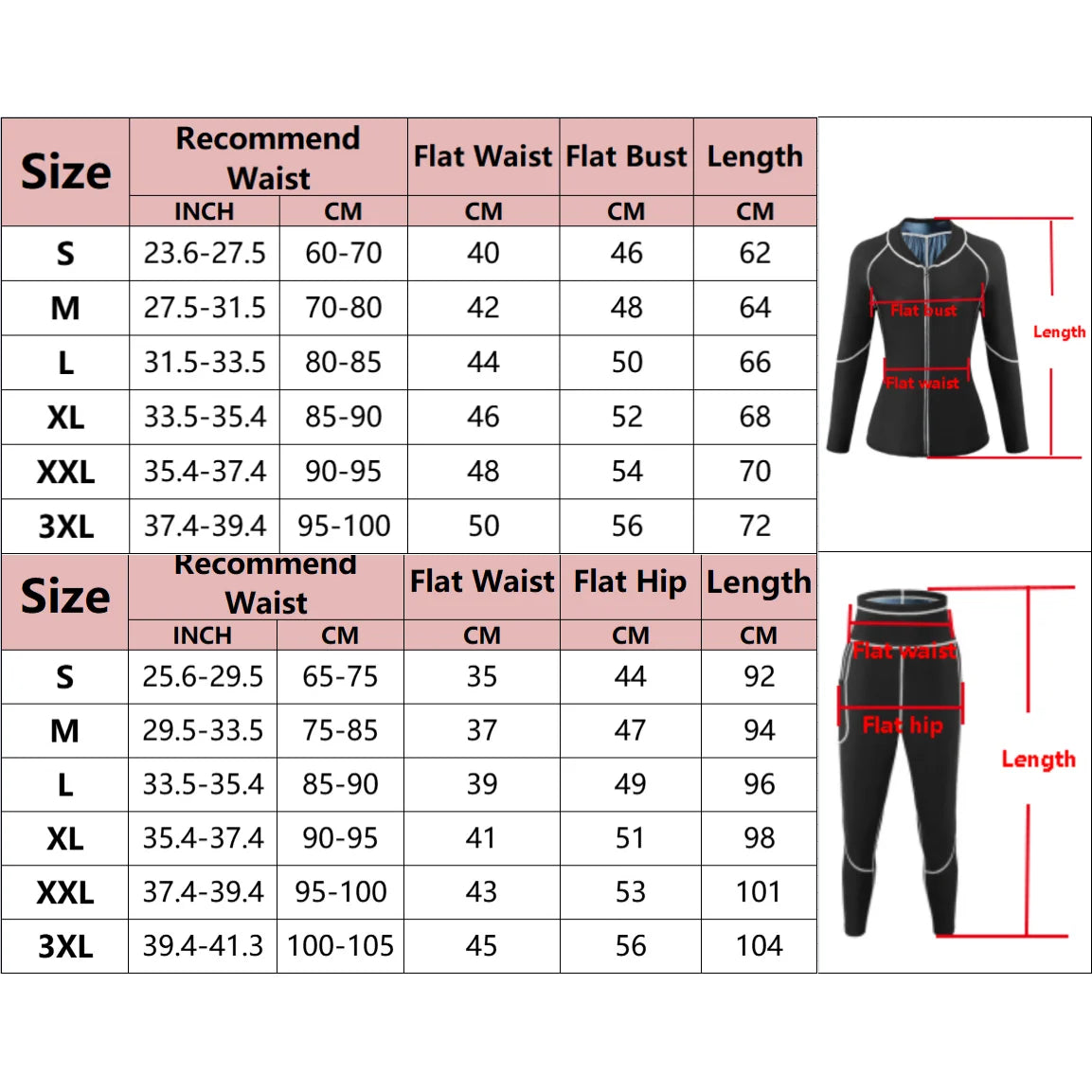 Sauna Suits Women Gym Clothing Sets Fat Burning Shapewear Coats Tops Fitness Sportswear Weight Loss Sweating Sports Leggings