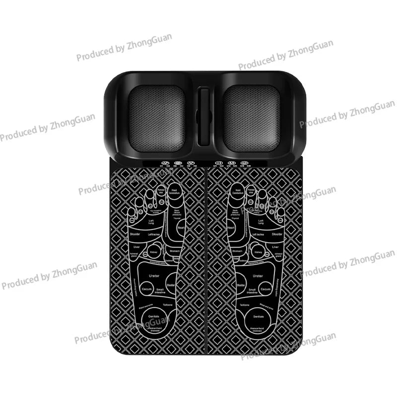 Multifunctional Foot Massager Pulse Kneading Heat Therapy Dual Frequency Red Light Physiotherapy Massager EMS Foot Therapy
