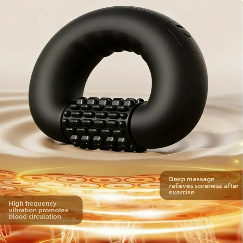 Deep Tissue Percussion Massage 3 Adjustable Speed Handheld Vibrating Massager for Neck Shoulder Back Body Muscle Pain Relief