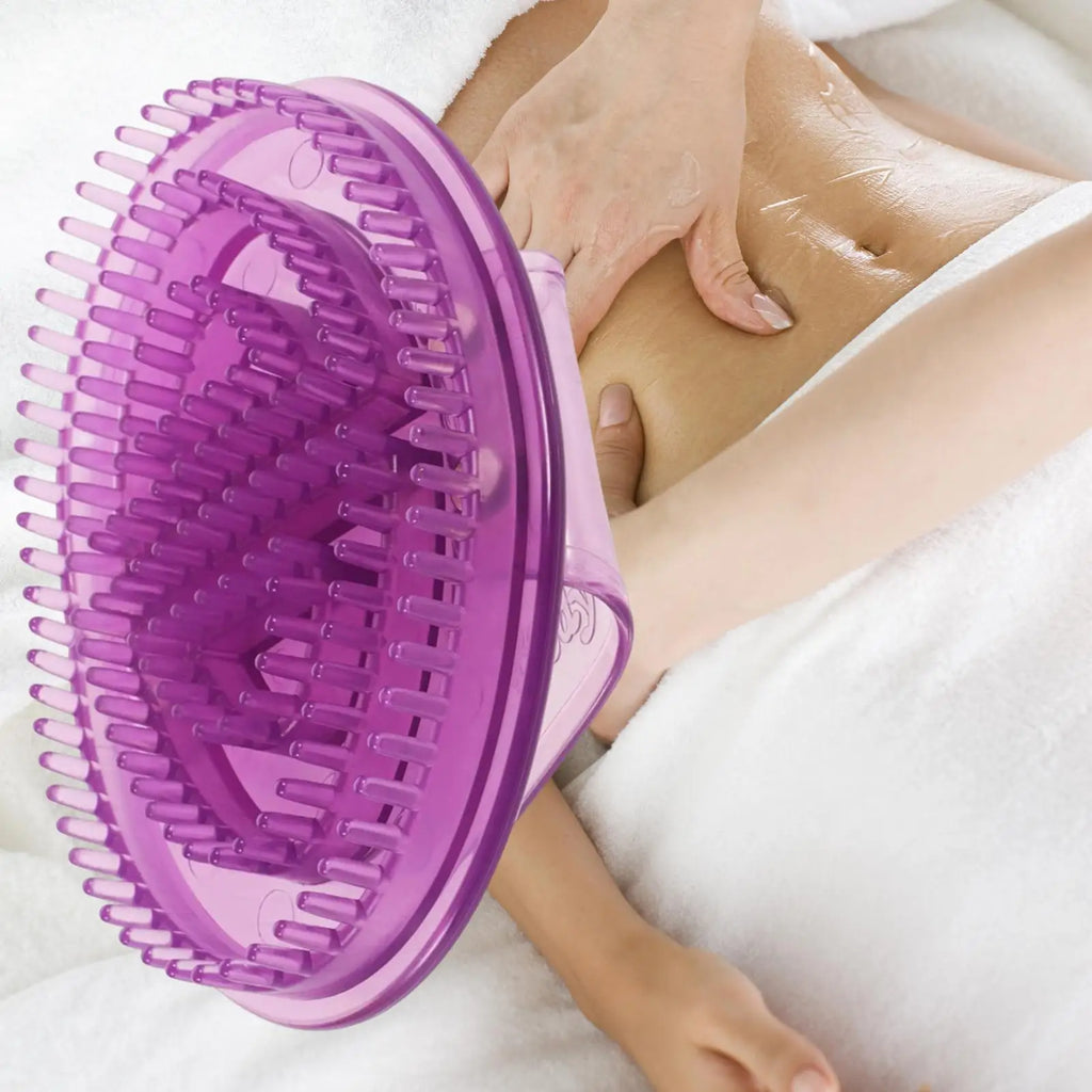 Magnetic Therapy Massage Brush Portable Meridian Pressure Silicone Brush Beauty Salon For Back Neck Arms Feet Legs