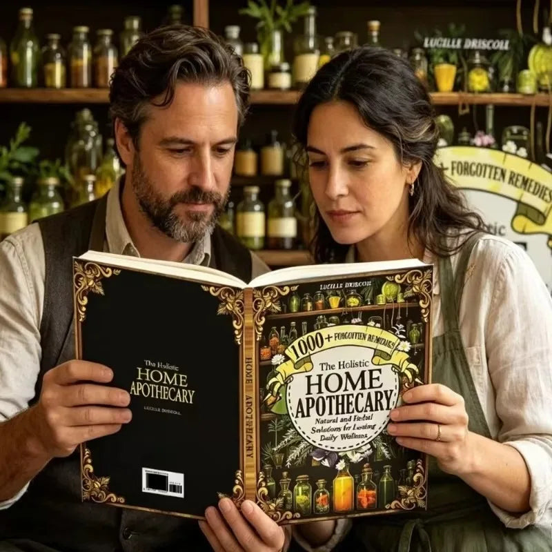 🔥Home Apothecary Handbook: 1000+ Forgotten Natural Remedies Holistic Herbal Wellness Guide Book
