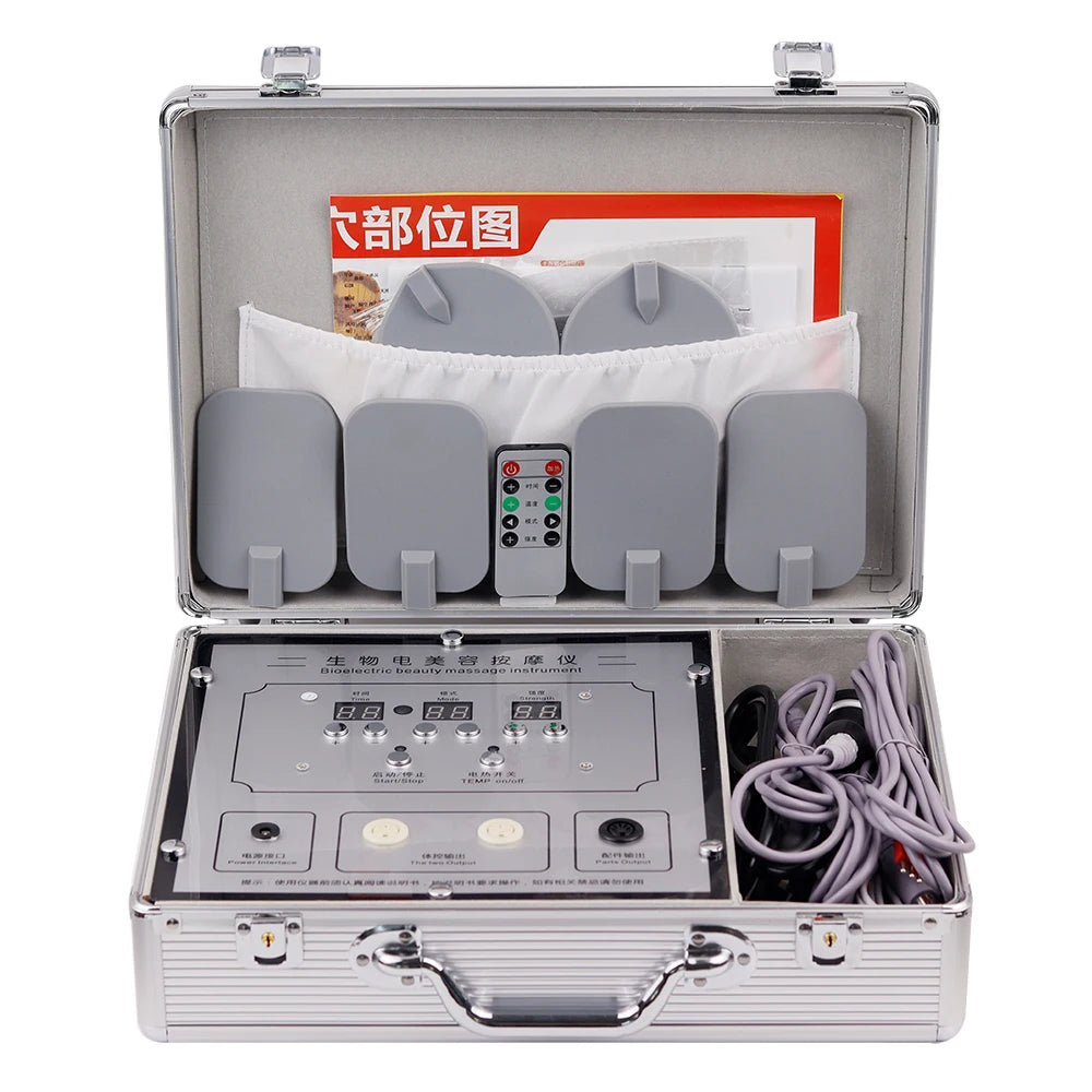 DDS Bioelectric Therapy Low Frequency Pulse DDS Bio Therapy Massager for Meridian Relax Relieve Pain Detoxification Body SPA