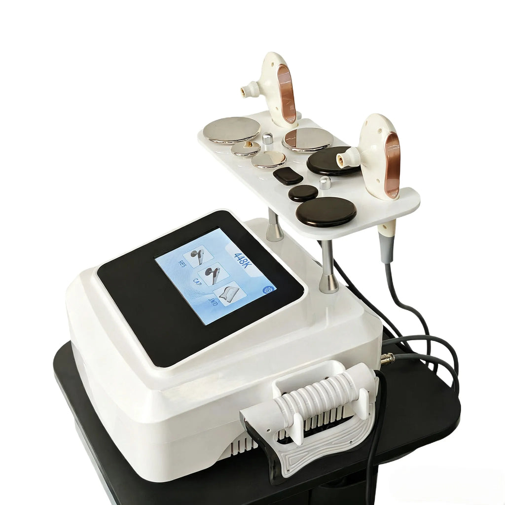 Portable Professional Tecar Therapy Machine for Pain Relief Physical Therapy Diathermy Home Muscle Recovery