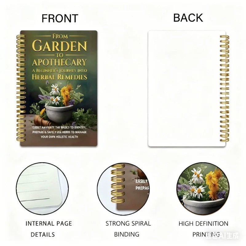 Beginner's Guide to Herbal Remedies: Natural Daily Wellness Apothecary Journey Starting from Garden
