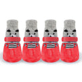 Pet Dog Shoes Socks Waterproof Cats Dogs Rubber Non-slip Socks, Knitting Warm Rain Snow Boots for Small Medium Pets Outdoor