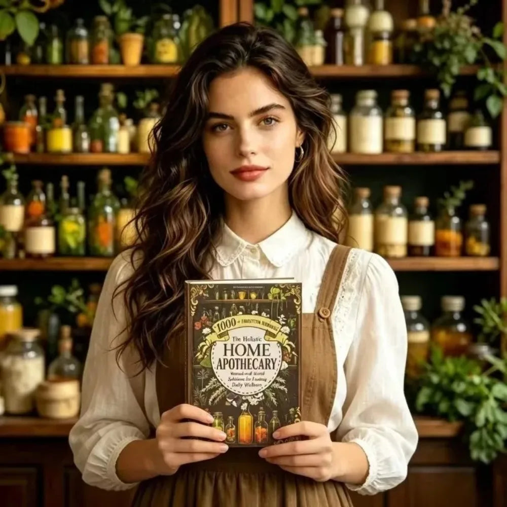 The Holistic Home Apothecary 1000+ Forgotten Remedies Natural Herbal Wellness Guide Book