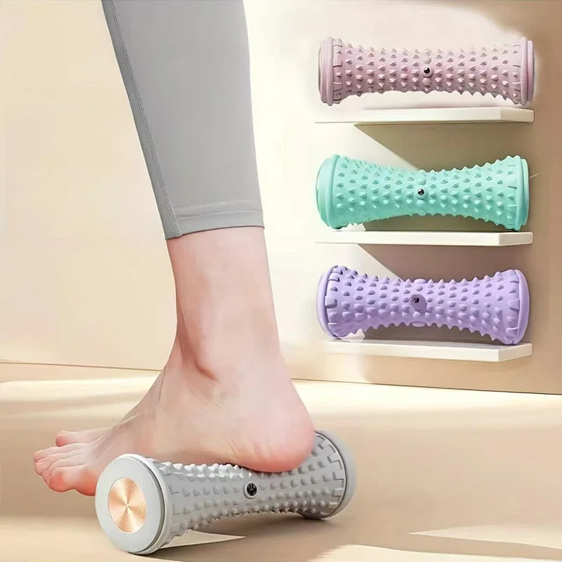 Foot Massager Massage Roller Yoga Massage Ball Plantar Fascia Roller Muscle Relaxation Care Plastic Manual Foot Massager Rollers