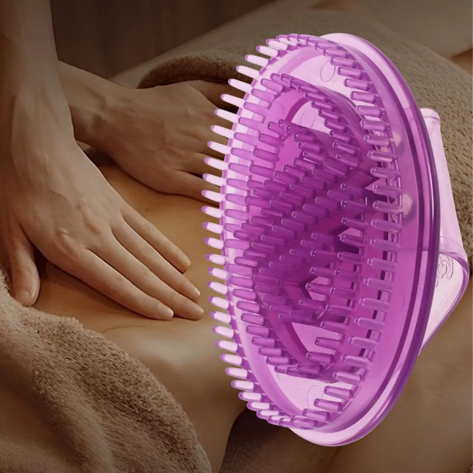Magnetic Therapy Massage Brush Portable Meridian Pressure Silicone Brush Beauty Salon For Back Neck Arms Feet Legs