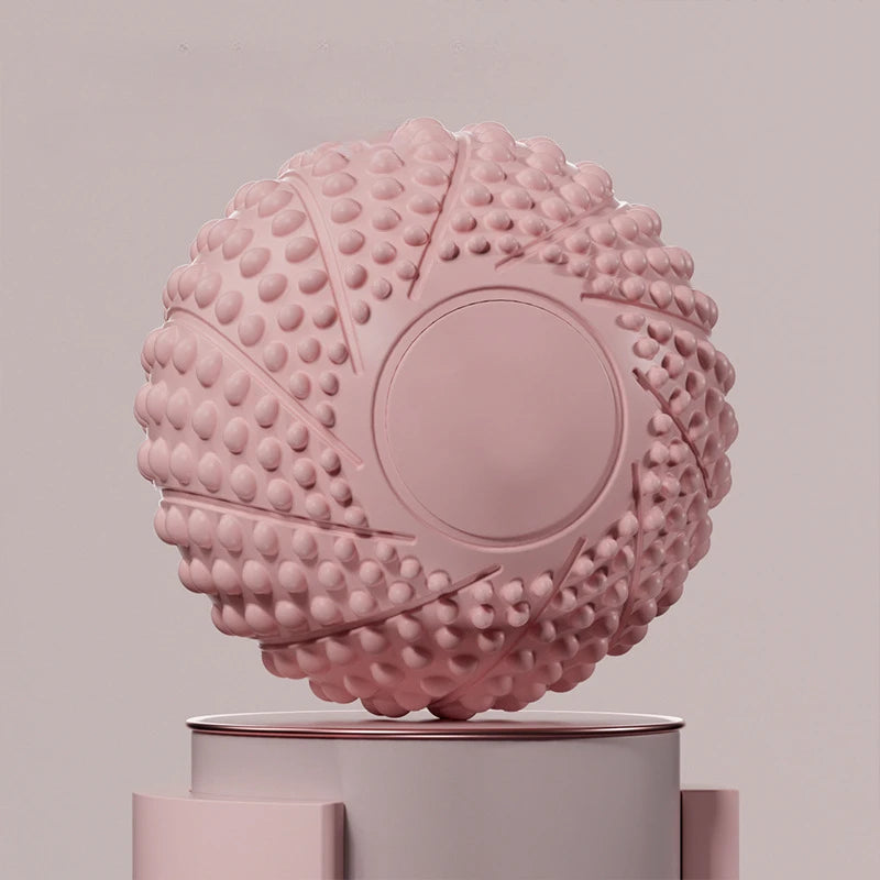 Fascial Ball Foot Massage Ball for Muscle Relaxation Yoga Pilates Magnetic Hedgehog Design with Arch Peanut Home Gym Equipment