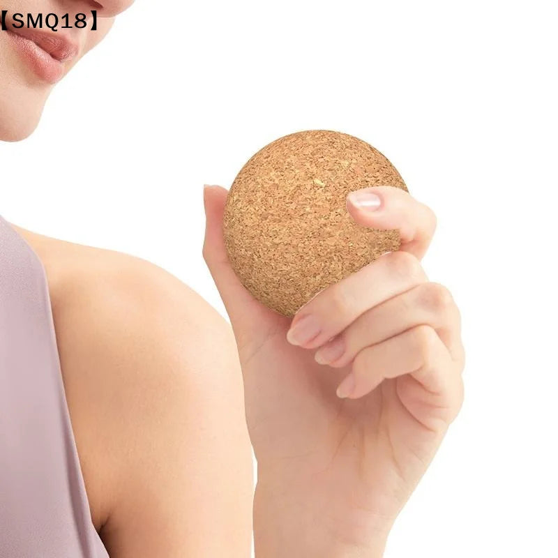 Cork Massage Ball Back Massage Foot Massager Yoga Ball Tension Release Therapy Myofascial Ball Relax Muscles Trigger Point【SMQ】