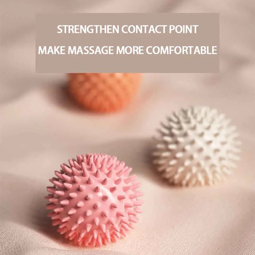 Spiky Hedgehog Massage Ball Deep Tissue Trigger Point Myofascial Release Muscle Pain Relief Yoga Shoulder Neck Foot Relaxation