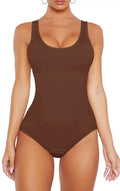 Body Shapewear for Women Seamless Solid Shaping Full Bodysuit Neck Tummy Control Slimming Body Shaper Underwear & Shapewear