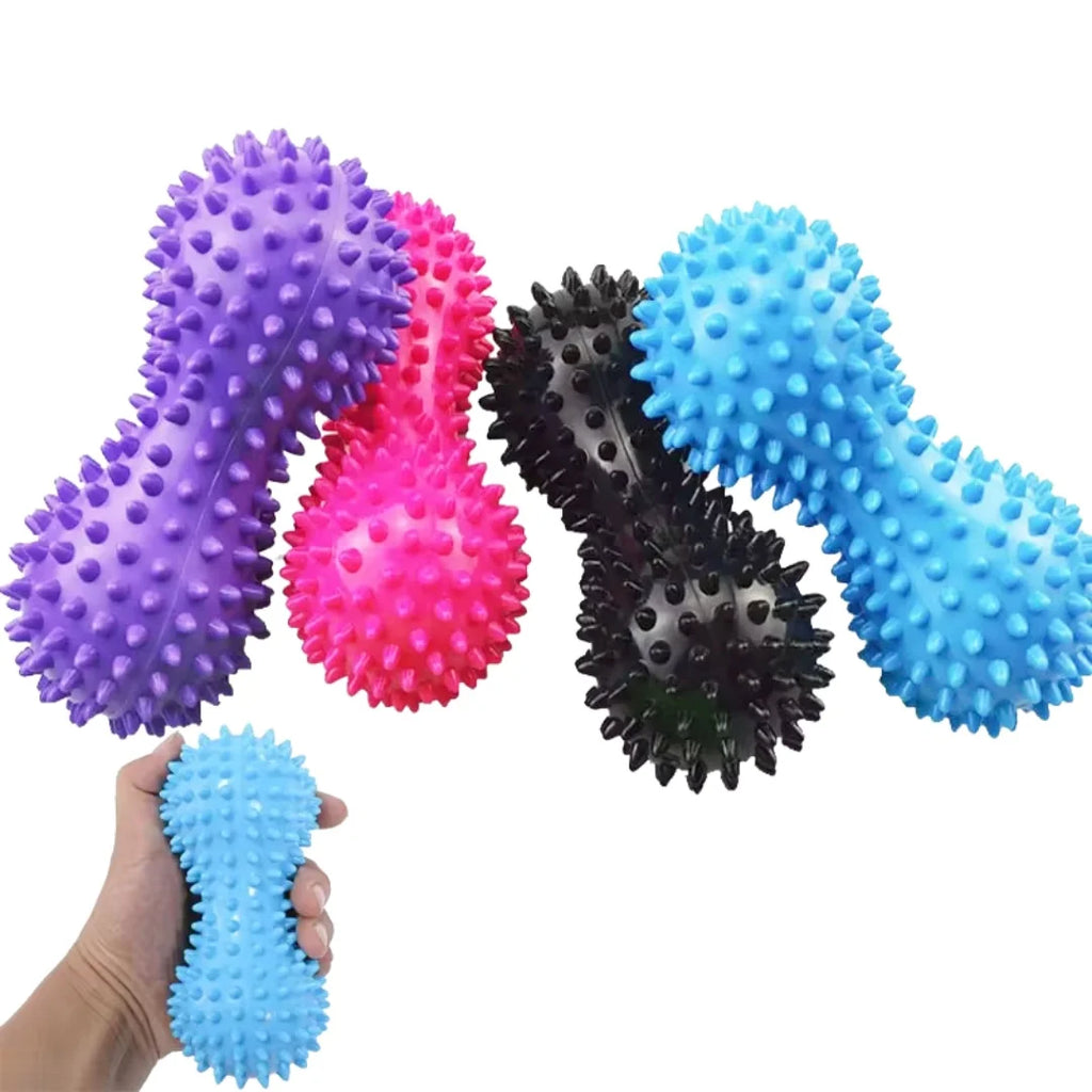 1pc Spiky Peanut Massage Ball Foot Muscle Massager Relaxation Fitness Yoga Fascia Ball Colorful  Acupressure Massage Ball