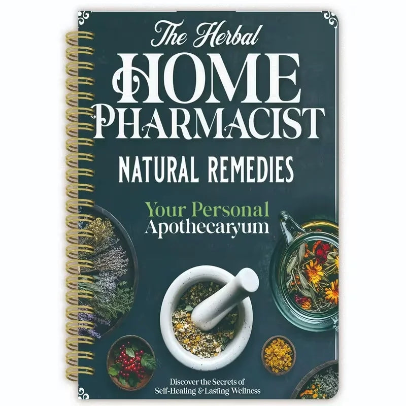The Herbal Home Pharmacist: Natural Remedies Book, Your Personal Apothecaryum, Self-Healing Wellness Guide for Holistic Health