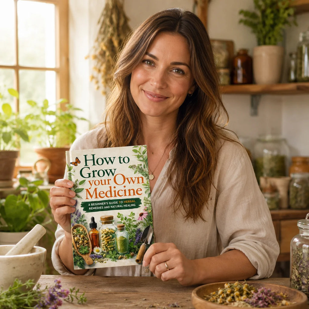 Grow Your Own Medicinal Herbs, Beginner Herbal Medicine Guide with Natural Therapies for Holistic Wellness