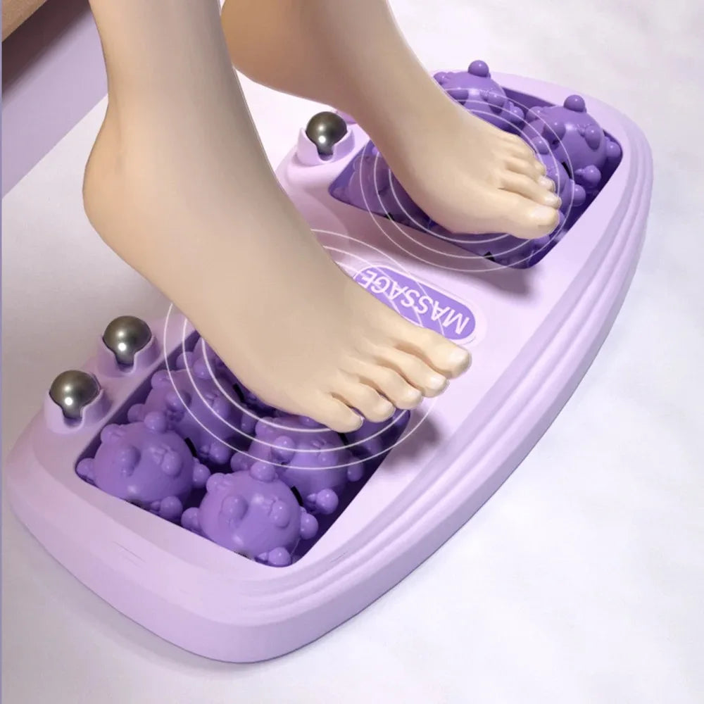 16 Ball Foot Massagers for Home Use, Leg Acupoints, Magnetic Beads, Roller Finger Pressure Plates, Relaxation to Promote Blood C
