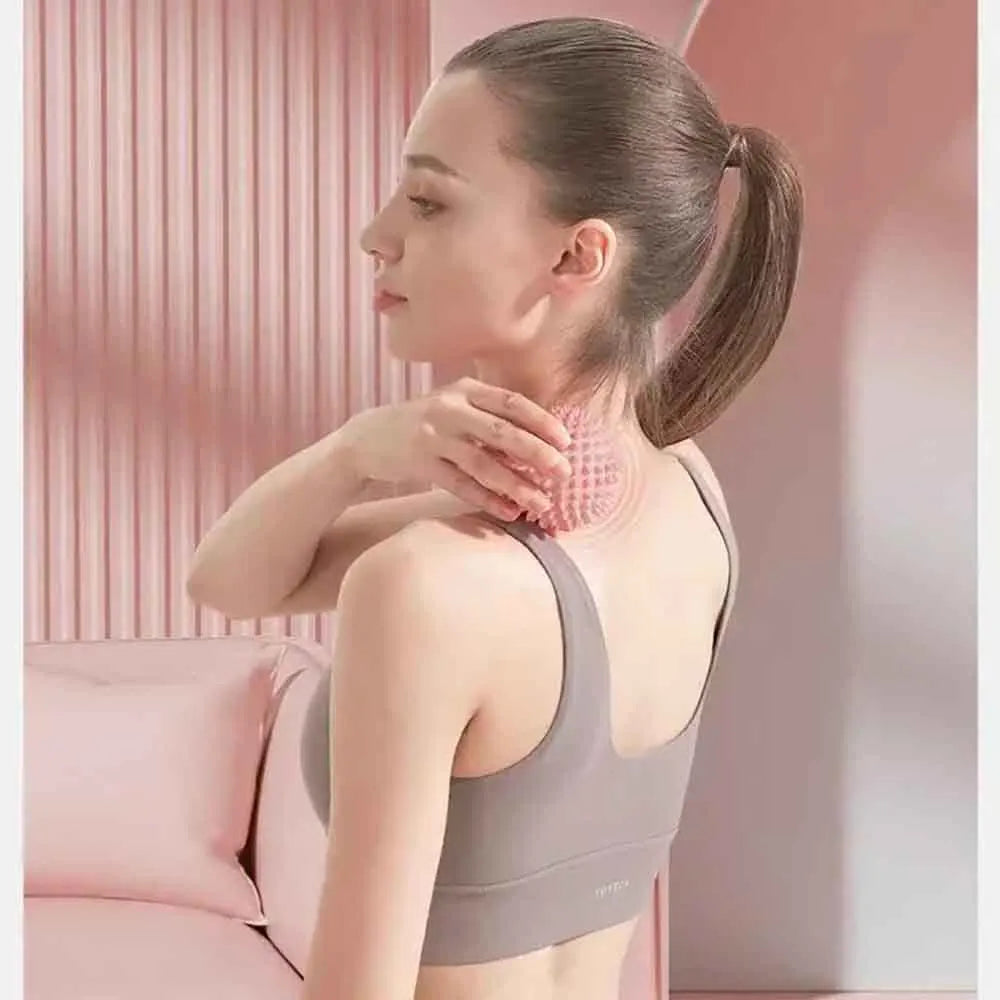 Spiky Hedgehog Massage Ball Deep Tissue Trigger Point Myofascial Release Muscle Pain Relief Yoga Shoulder Neck Foot Relaxation