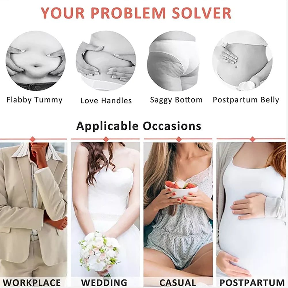 Plus Size Fajas Post Surgery Shapewear Tummy Control Butt Lift Bodysuit Adjustable Strap Front Hook Waist Trainer Body Shaper