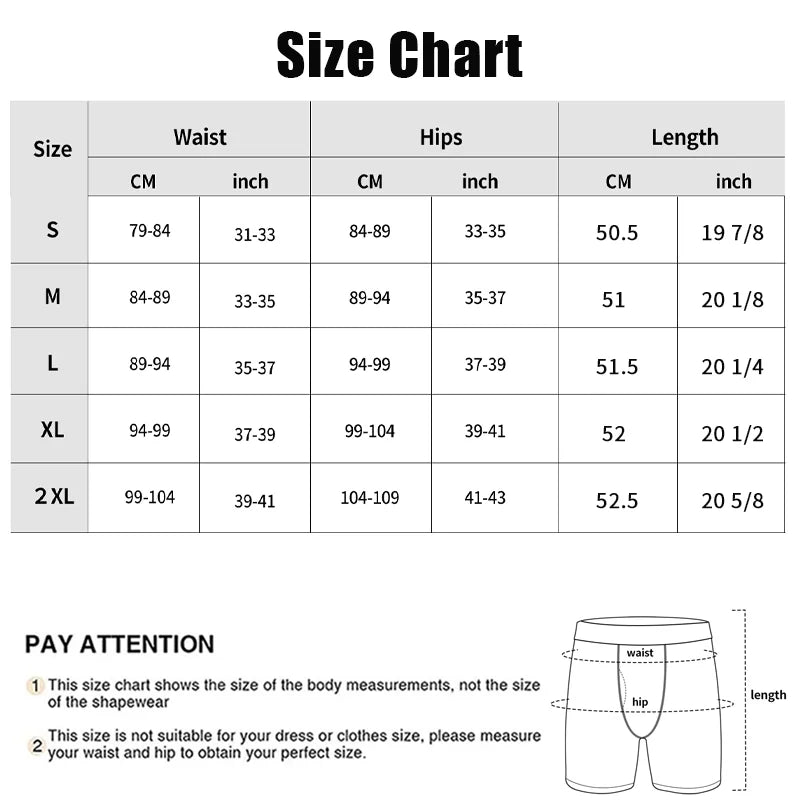 Shapewear for Men Tummy Control Body Shaper Fajas Shorts with Hook High Waisted Panties Butt Lifter Underwear Slimming Panties