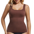 Plus Size Women Tummy Control Shapewear Comfort Devotion Tops Squared Neckline Body Shaper Compression Slimming Shaper New Vest