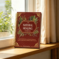 The Natural Healing Handbook English Wellness Lovers Spiral Book Holistic Herbal Wellness Guide Free Shipping