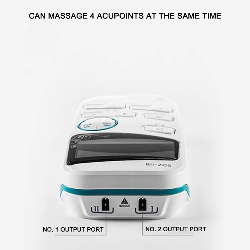 Pulse Massage TENS For Pain Relief and Muscle Recovery Dual Channel Electronic Acupuncturist Treatment Instrument