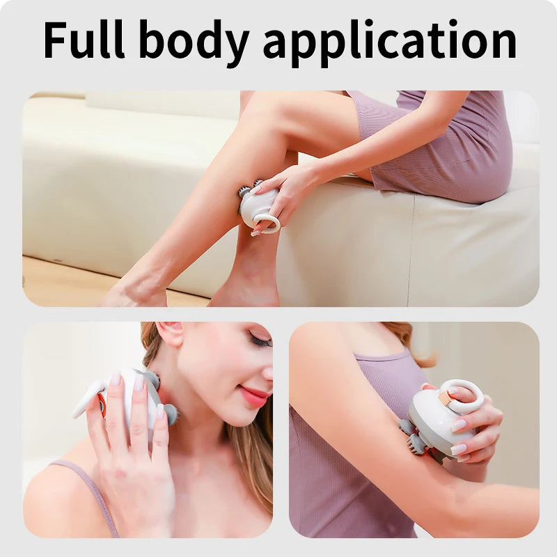 Electric Head Massage Instrument Stress Relief Relaxation to Soothe Muscle Pain Massager Enhance Circulation