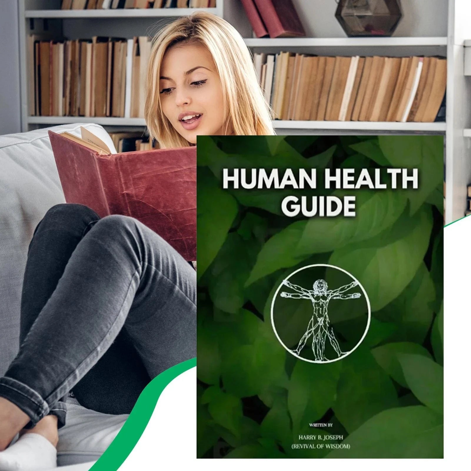 Human Health Guide by Joseph Self-Help Wellness Book for Meditation Spiritual Growth and Individual Development