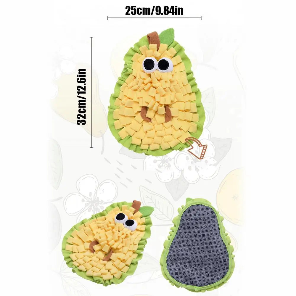 Pet  Sniffing Mat Nose Smell Training Sniffing Pad Dog Puzzle Toy Slow Feeding Bowl Food Dispenser Carpet interesting Dog Toys