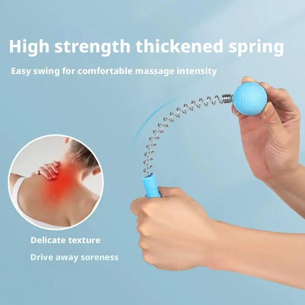 Massage Hammer Golf Ball Massage Hammer Pain Reduce Fatigue Relief Stress Relieve Neck Should Back Manual Massage