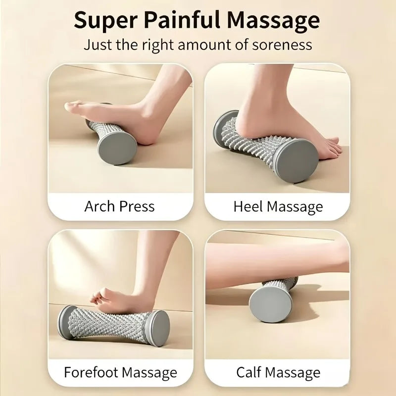 1 PCS Foot Massage Roller, Deep Tissue Massage - Moderate Hardness, Manual Foot Roller, Yoga and Fitness Home Massager