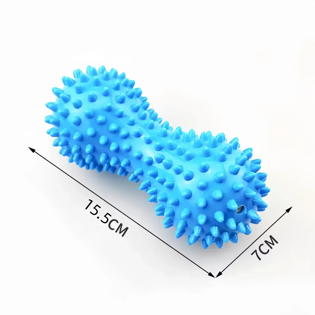 1pc Spiky Peanut Massage Ball Foot Muscle Massager Relaxation Fitness Yoga Fascia Ball Colorful  Acupressure Massage Ball