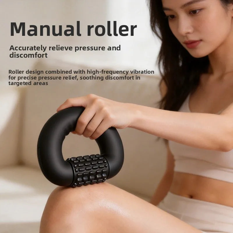 Deep Tissue Percussion Massage 3 Adjustable Speed Handheld Vibrating Massager for Neck Shoulder Back Body Muscle Pain Relief