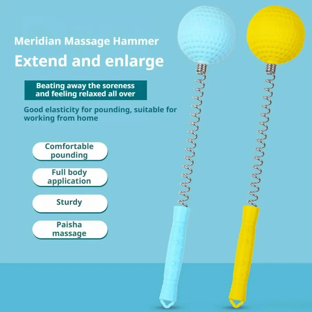 Massage Hammer Golf Ball Massage Hammer Pain Reduce Fatigue Relief Stress Relieve Neck Should Back Manual Massage