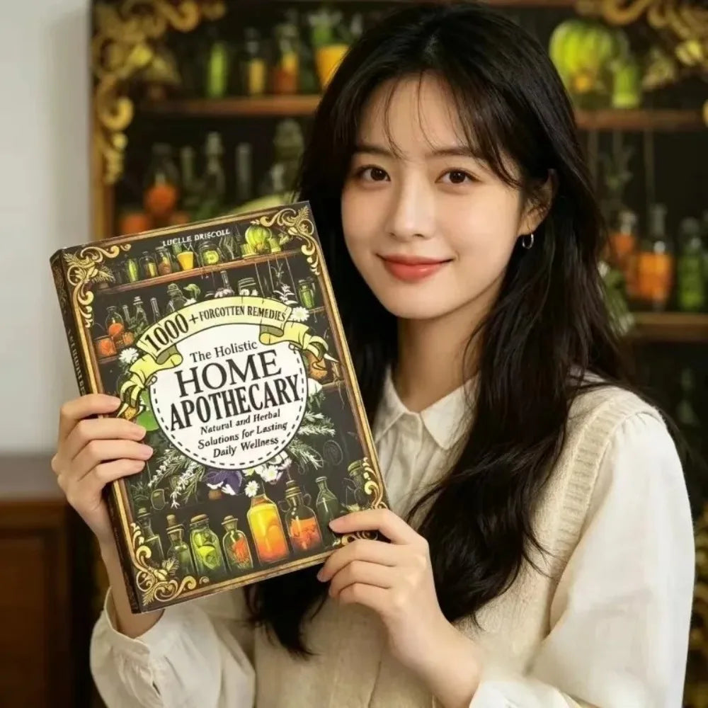 The Holistic Home Apothecary 1000+ Forgotten Remedies Natural Herbal Wellness Guide Book