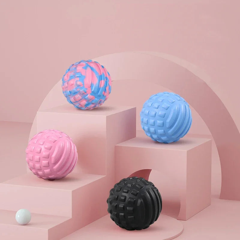 Massage Ball Yoga Massage Roller Relieving Muscle Tension Pressure Massaging Balls Fit For Trigger Point Treat Exercise Yoga
