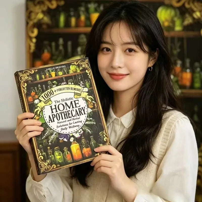 🔥Home Apothecary Handbook: 1000+ Forgotten Natural Remedies Holistic Herbal Wellness Guide Book