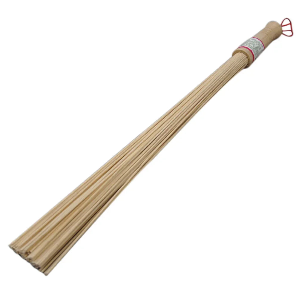 Natural Bamboo Massager Muscle Relaxed Body Massage Pat Stick Gua Sha Device Back Leg Fatigue Relief Beat Wooden Handle