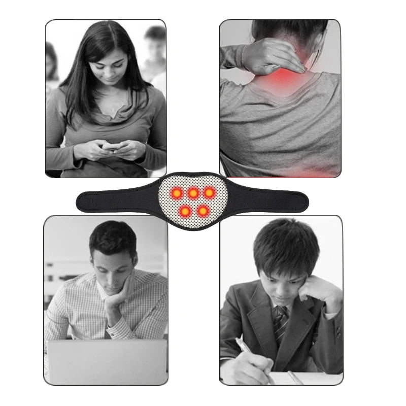 1Pcs Shiatsu Neck and Shoulder Massager Heated Back Massager Deep Kneading Massage Pillow For Neck Body Health Care