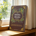 The Natural Healing Handbook English Herbal Wellness Fans Spiral Bound Herbal Remedies Holistic Health Guide Free Shipping