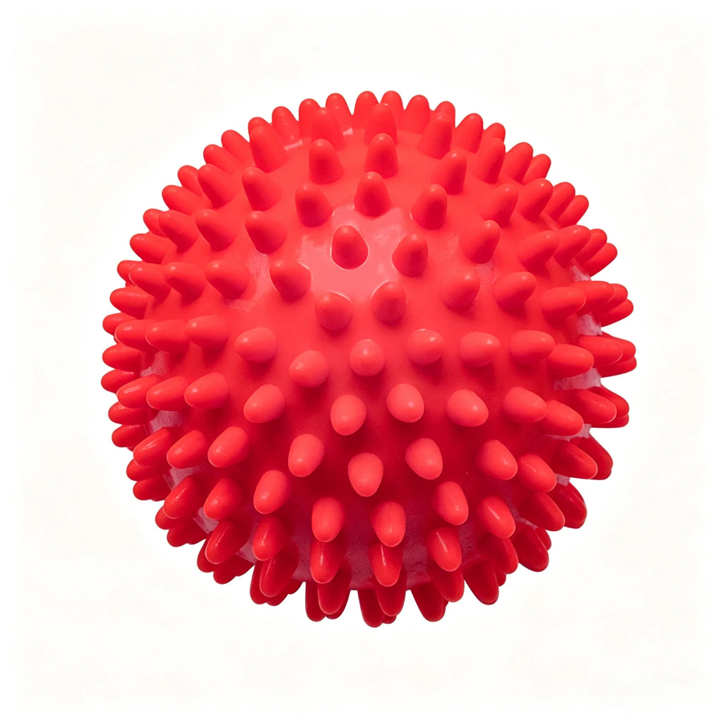 9cm Spiky Massage Ball, Hand Foot Waist Back Relax, Yoga Use, Plantar Fasciitis Relief & Acupoint Massage