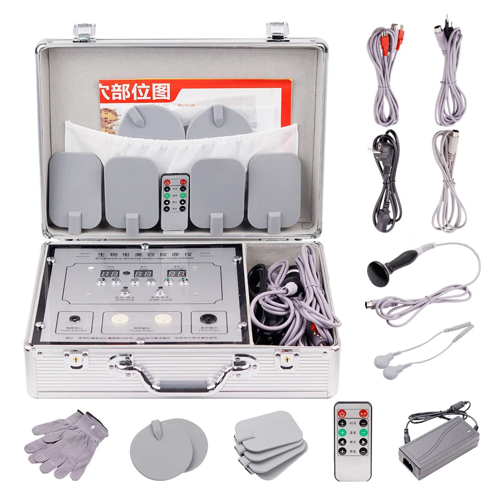 DDS Bioelectric Therapy Low Frequency Pulse DDS Bio Therapy Massager for Meridian Relax Relieve Pain Detoxification Body SPA