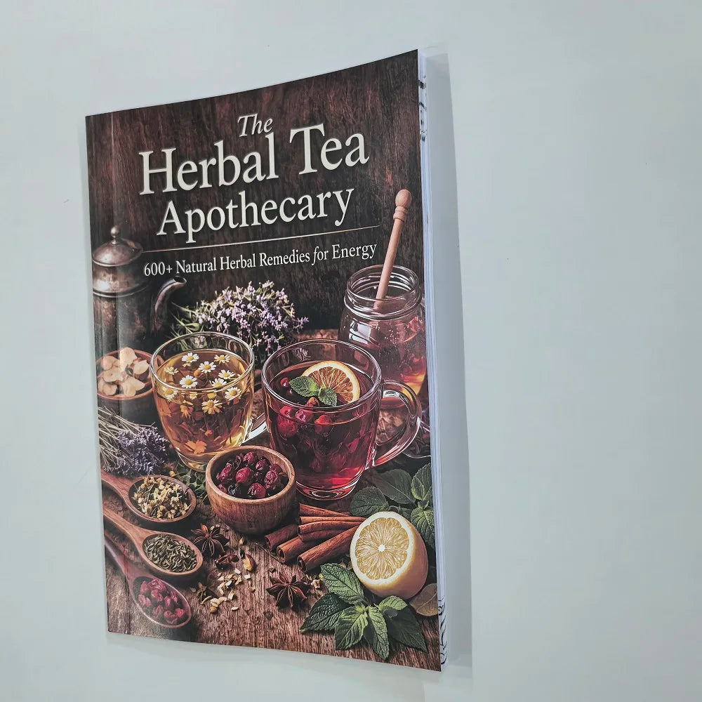 The Herbal Tea Apothecary Handbook Health Recipes Natural Energy Vitality Daily Wellness Reading Book